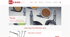 Desktop Screenshot of biemme-italia.com